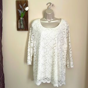 Christopher & Banks Lace Top